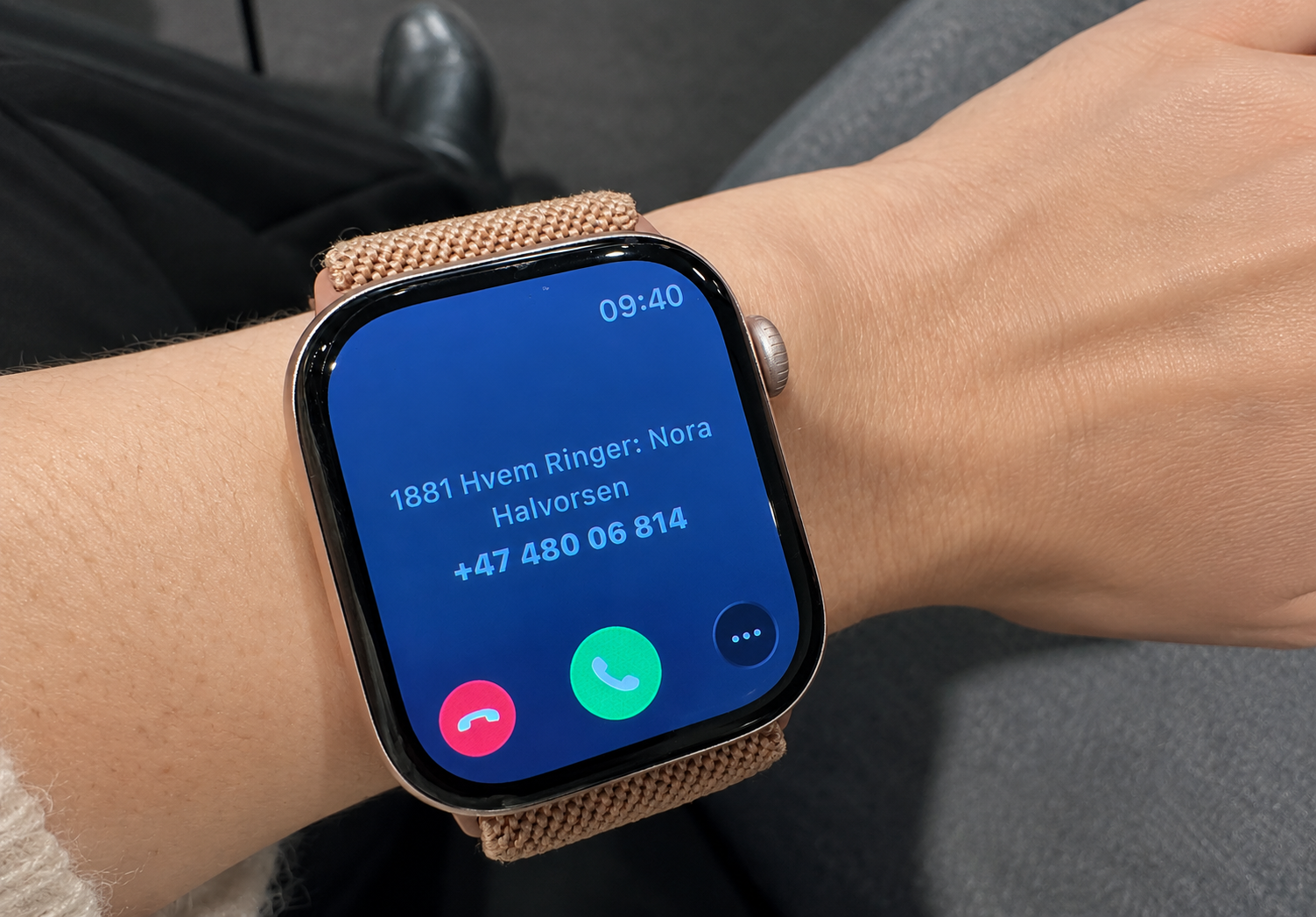 1881 Hvem Ringer på Apple Watch
