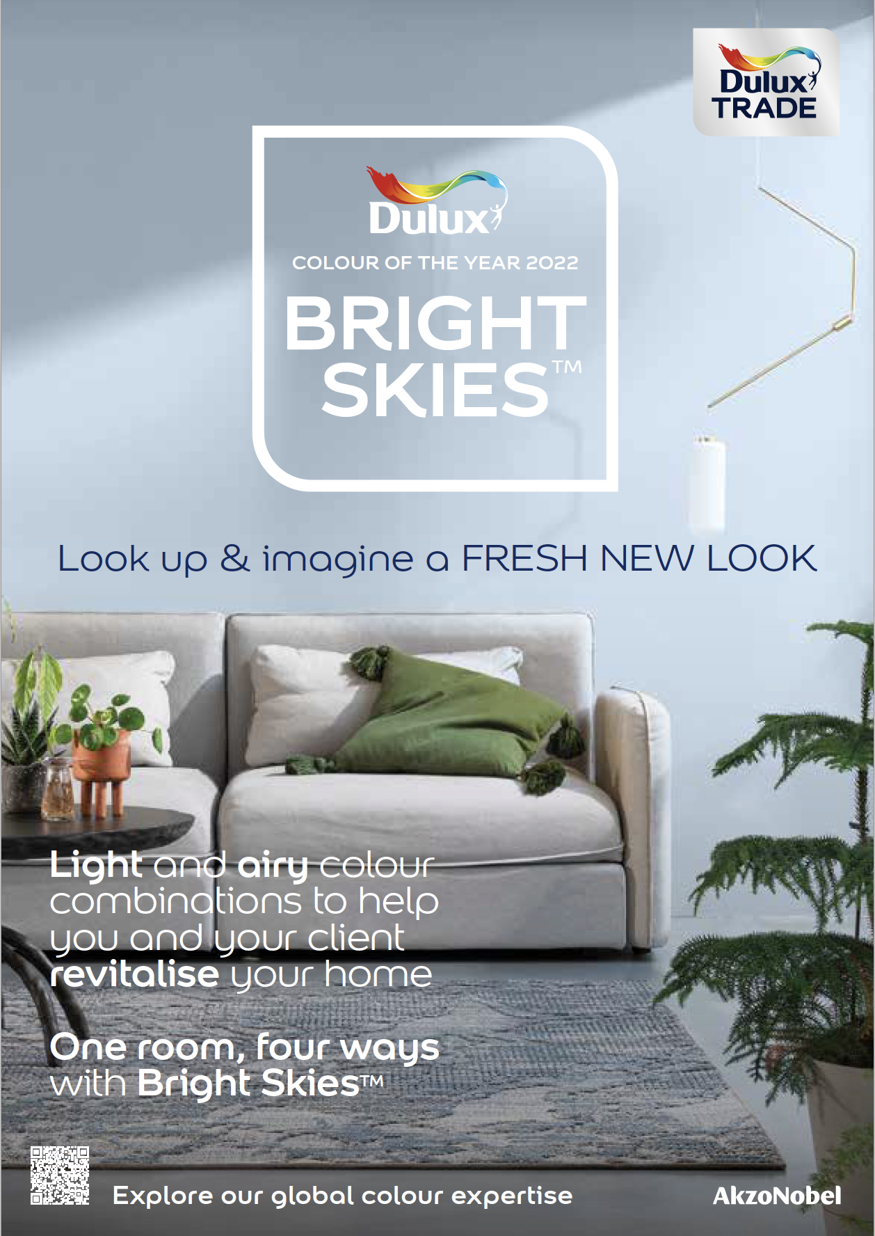 Dulux Colour of the Year 2022 Bright Skies