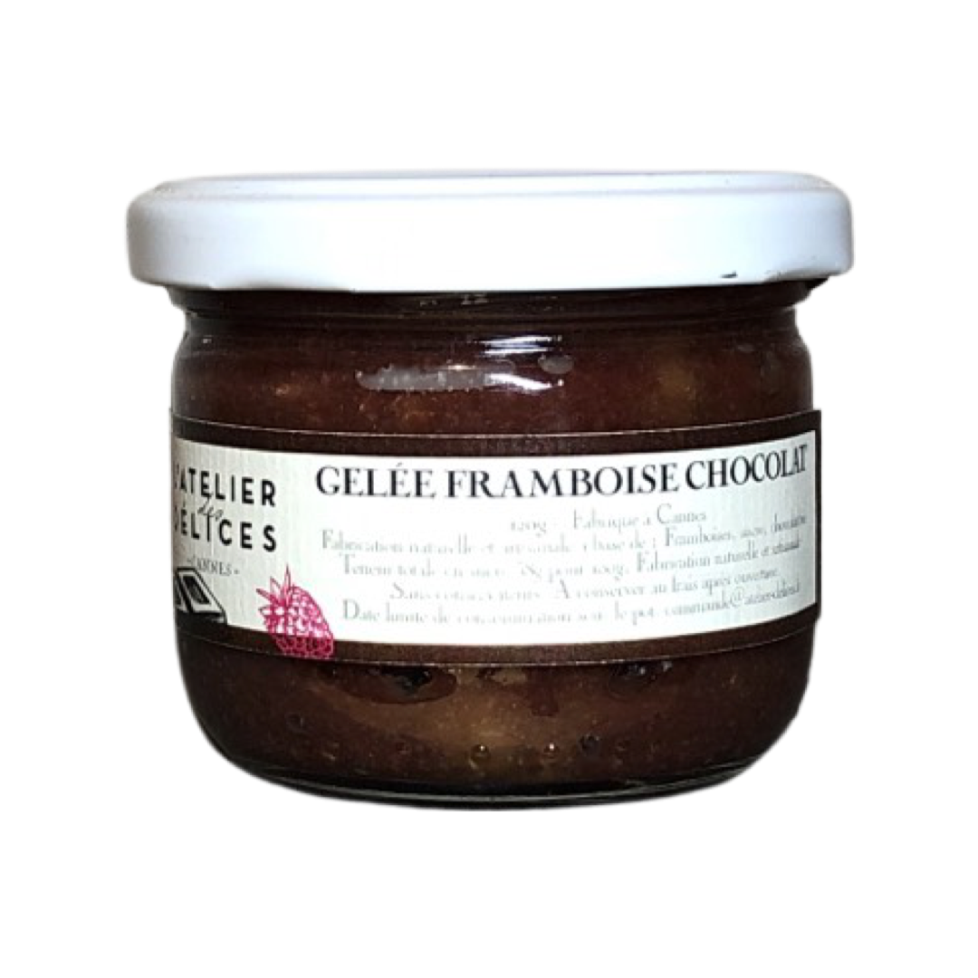 2 Gelée Framboise Chocolat