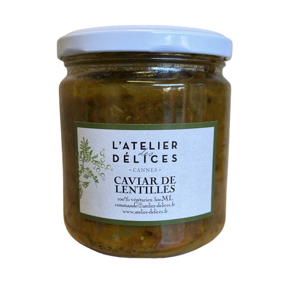 3 Caviar de Lentilles aux Epices