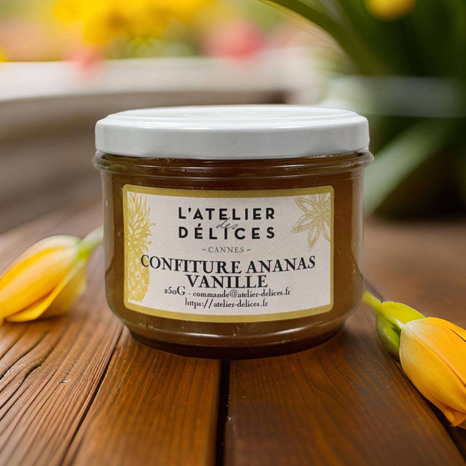 1 Confiture Ananas Vanille