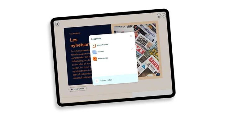 Legg oppgaver til en liste