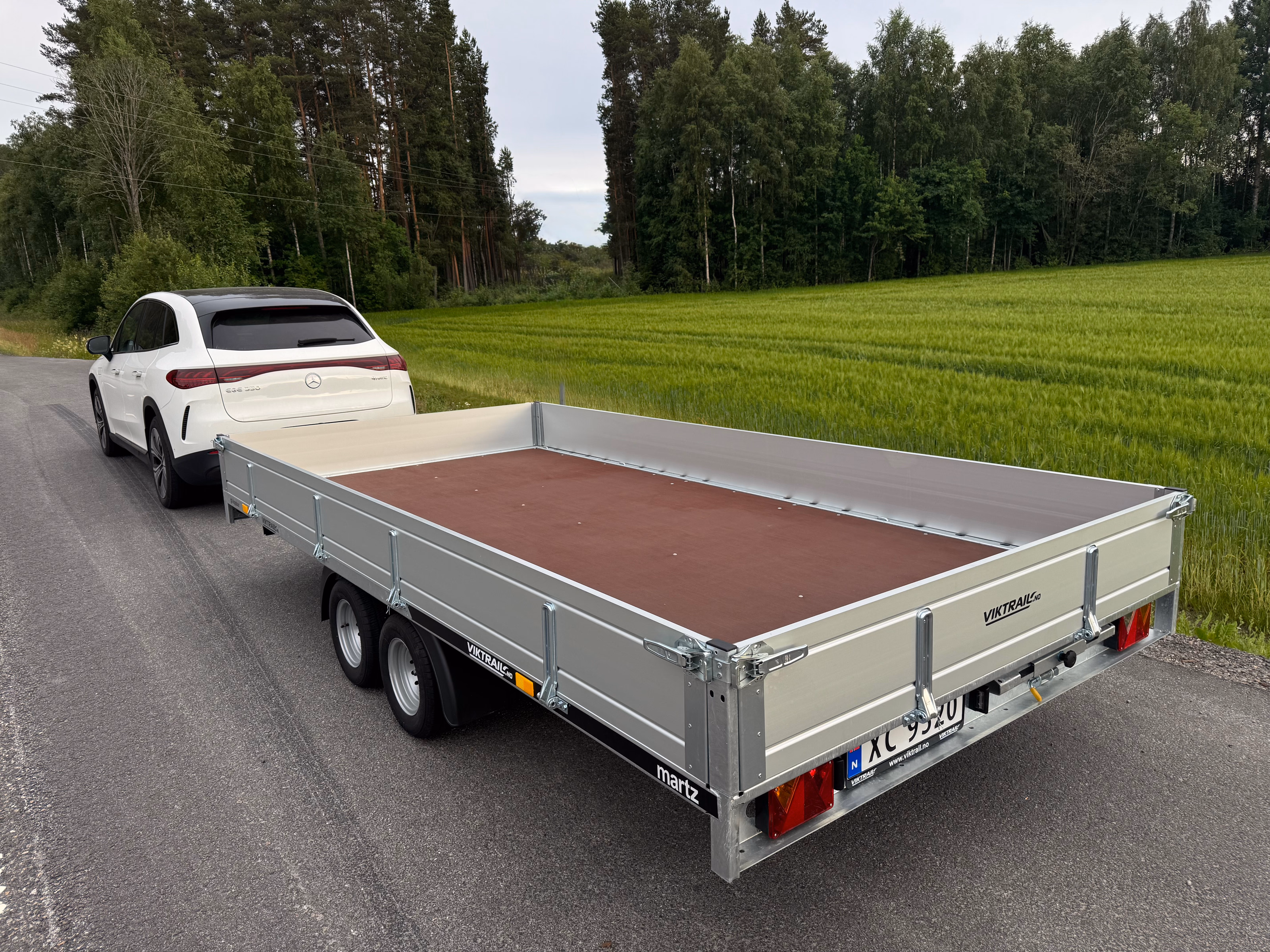 Biltransporthenger med tipp — leie i Bamble, 3000 kg