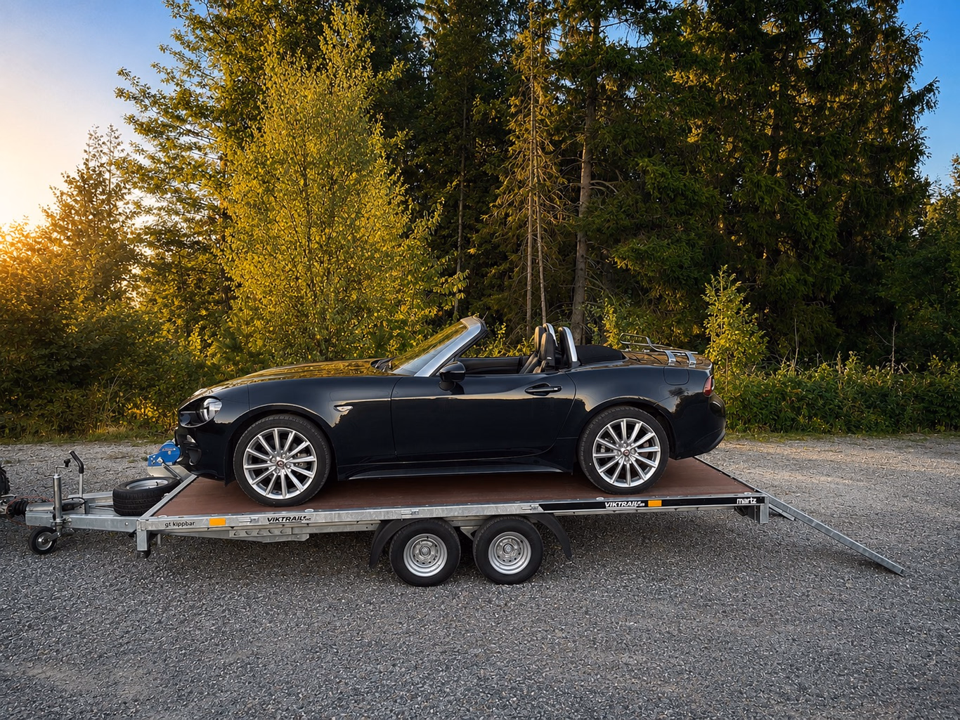 Biltransporthenger med tipp — leie i Bamble, 3000 kg