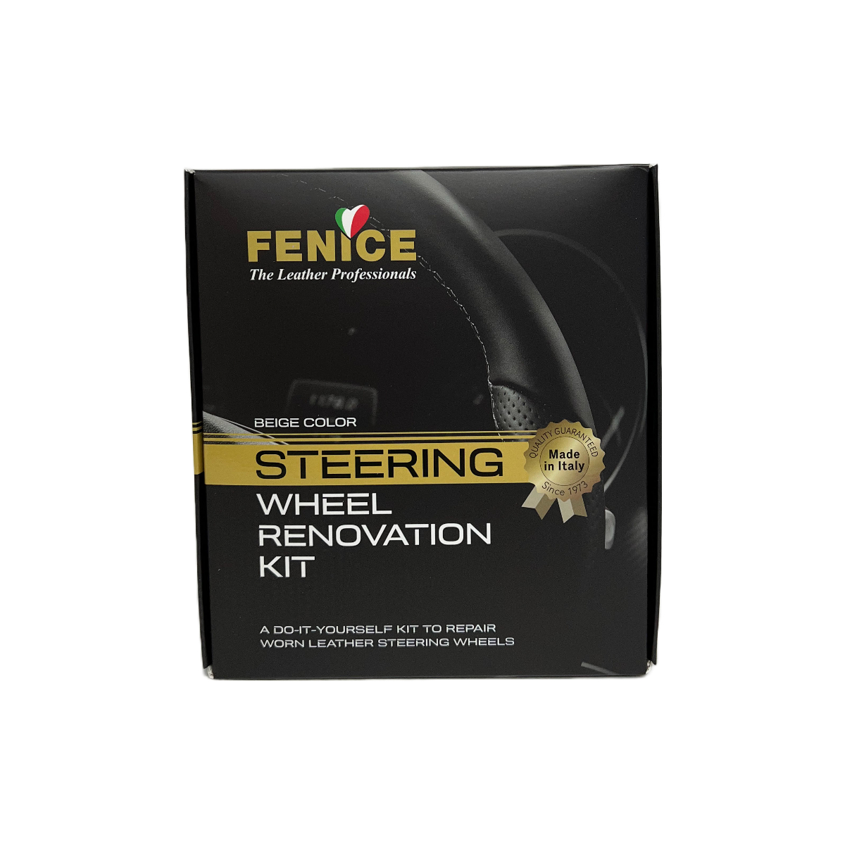 FENICE STEERINGWHEEL RENOVATION KIT - BEIGE