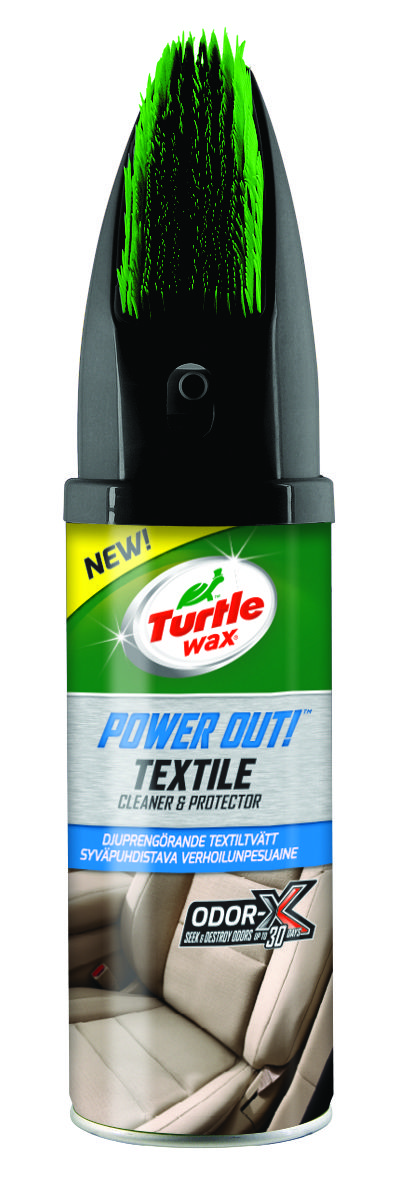 TURTLE WAX TEKSTILRENS POWER OUT TEXTILE CLEAN & PROTECT