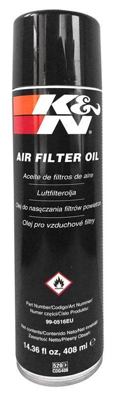 K&N LUFTFILTER OLJE 408 ML