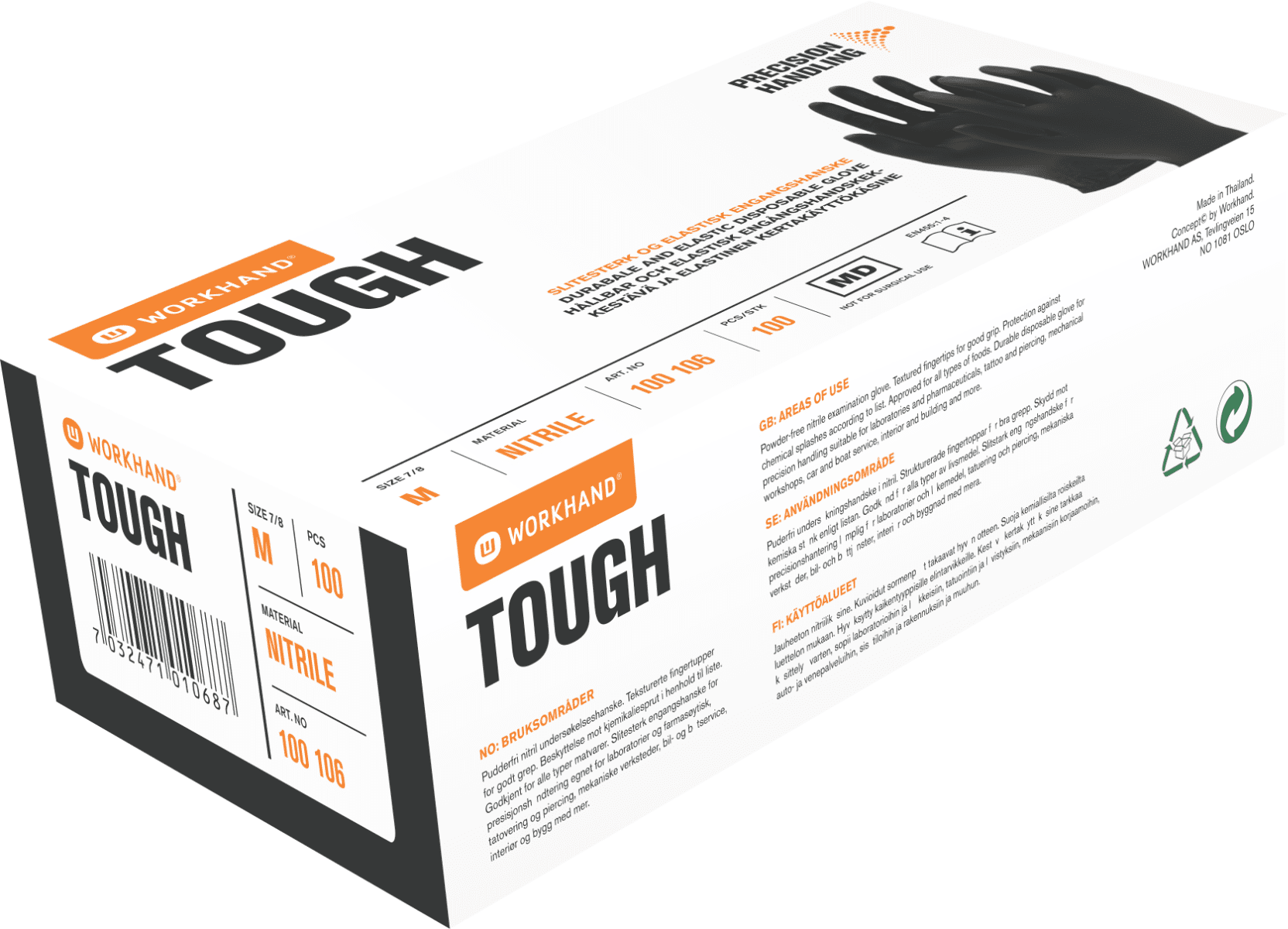 WORKHAND TOUGH ENGANGSHANSKE