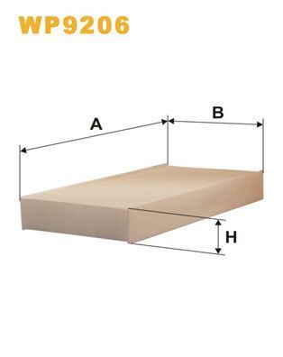 WIX KUPEFILTER    2 I ESKEN