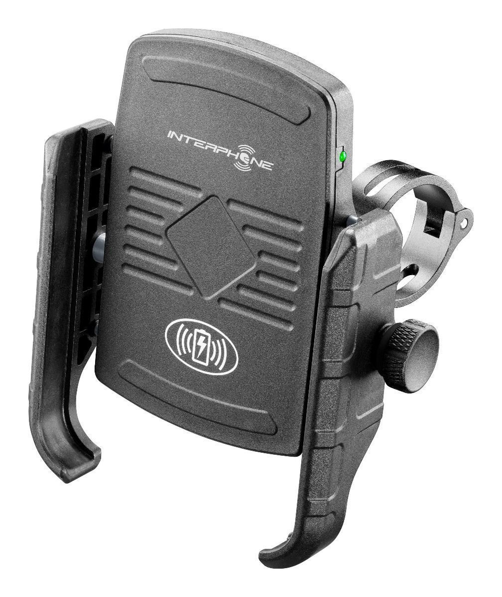 Interphone Crab - Telefonholder for MC med trådløs lading