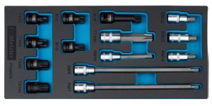 PROMEISTER 1/2" PIPEBITS 14 DELER EVA
