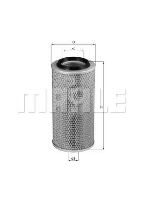 MAHLE/KNECHT LUFTFILTER