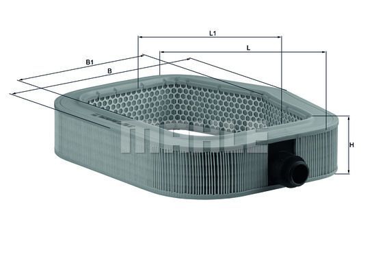 MAHLE/KNECHT LUFTFILTER