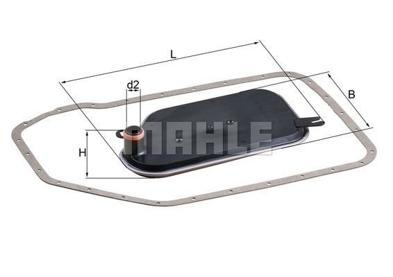 MAHLE/KNECHT HYDR. OLJEFILTER