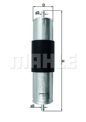 MAHLE/KNECHT DRIVSTOFFILTER