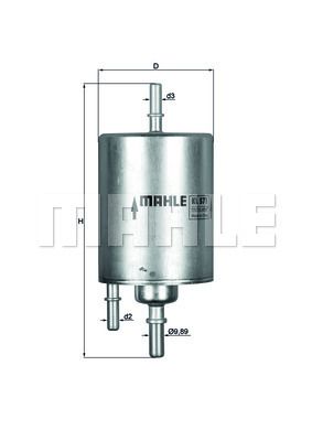 MAHLE/KNECHT DRIVSTOFFILTER