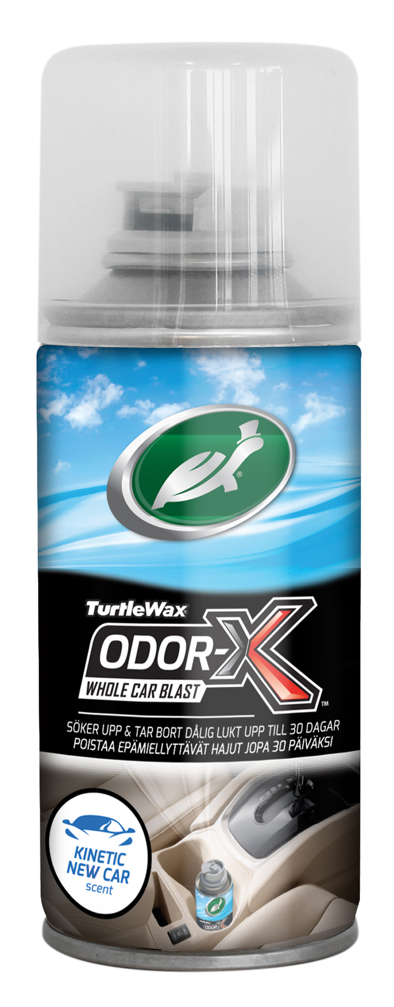 TURTLE WAX ODOR-X WHOLE CAR BLAST - NEW CAR SCENT