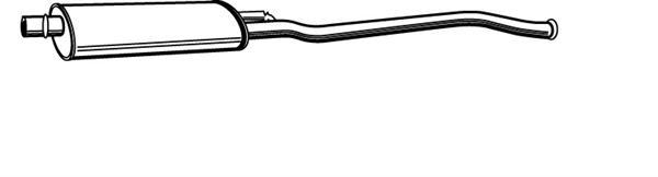 Främre ljuddämpare