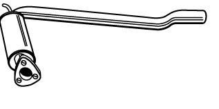 Främre ljuddämpare