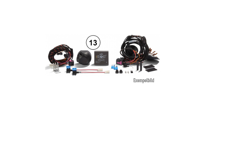 Elektrosett, tilhengerfeste