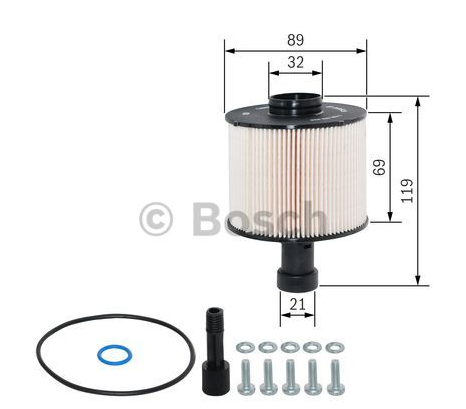 Bränslefilterinsats