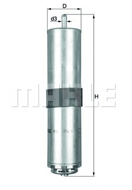 (U) 1025-FCS805 Drivstoffilter