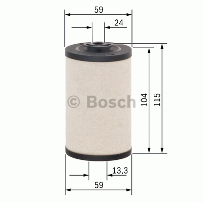 Bränslefilterinsats