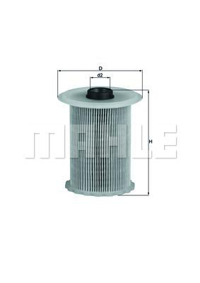 Bränslefilterinsats