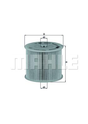 Bränslefilterinsats