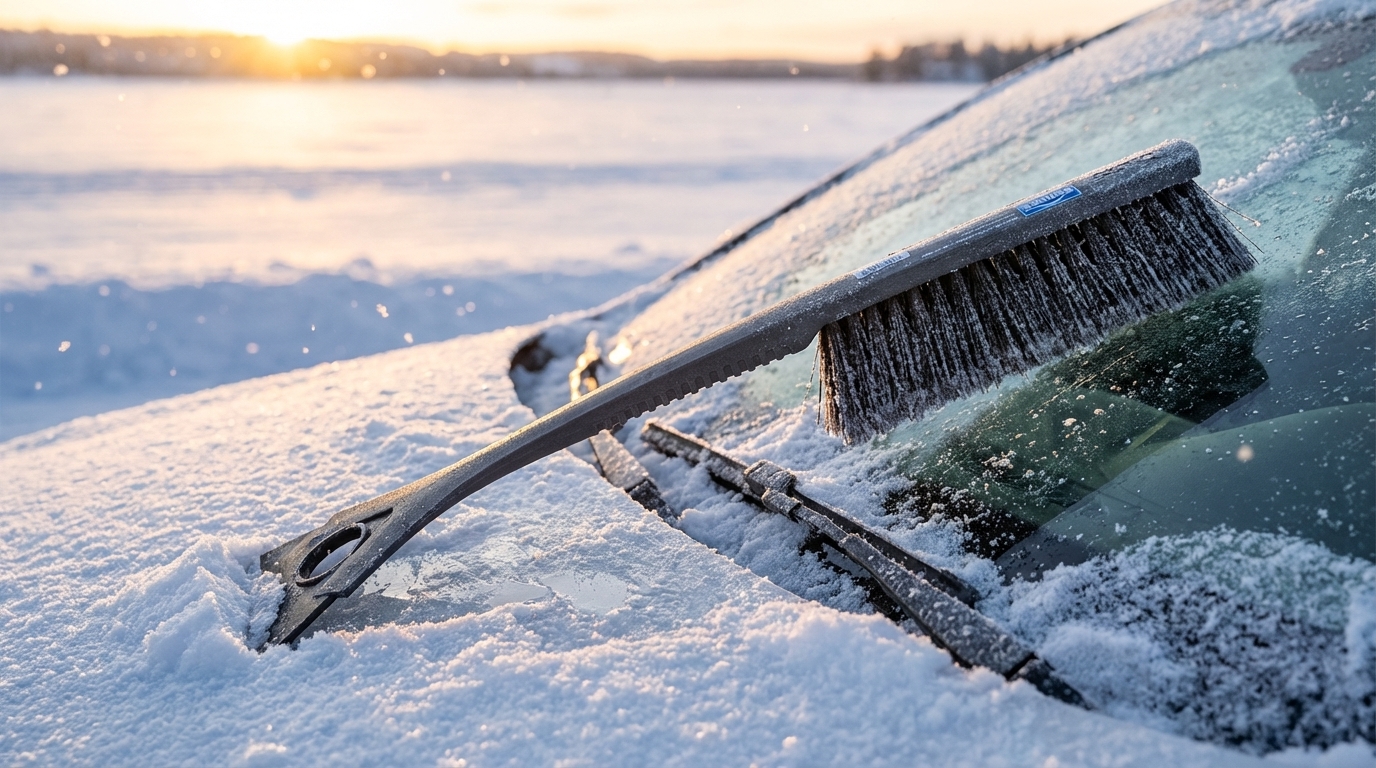 KUNGS MAX-IS SNØBØRSTE OG ISSKRAPE