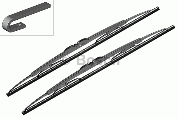 Viskerbladsett Bosch 601 2Pk