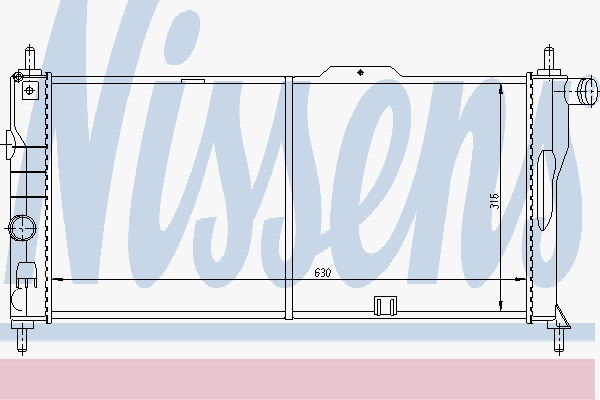 Radiator Opel Kadett E Diesel