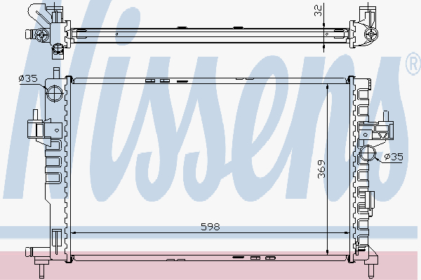 Radiator Opel Corsa C 1,7 Td 2