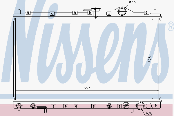 Radiator Mitsubishi Space Runn