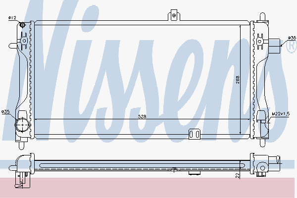 Radiator Opel Corsa 1,2-1,3
