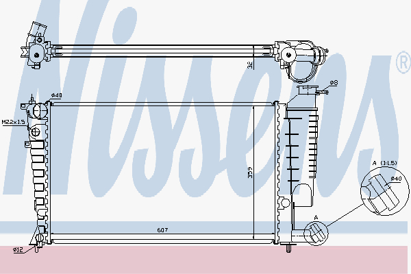 Radiator Peugeot 306 Ii 2,0 97