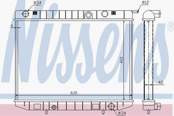 Radiator Opel Frontera 2,5 Tds