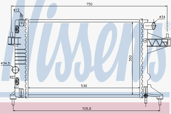 Radiator Opel Corsa C 1.4 Aut.