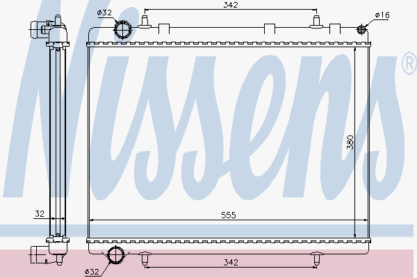 Radiator Peugeot 307 1.6 Hdi 0