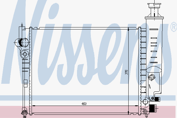 Radiator Peugeot 405 1360/1580