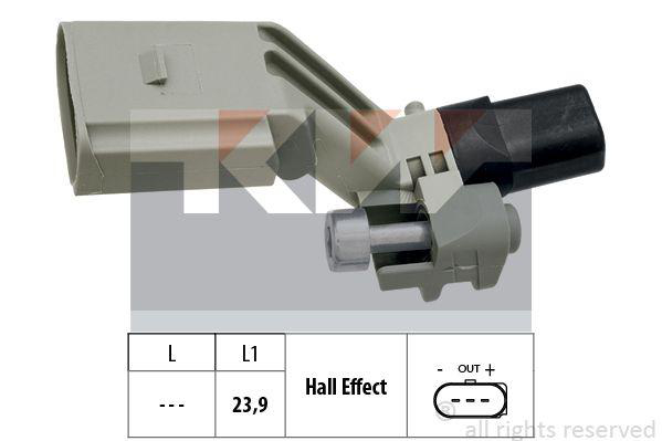 Sensor for veivakselstilling