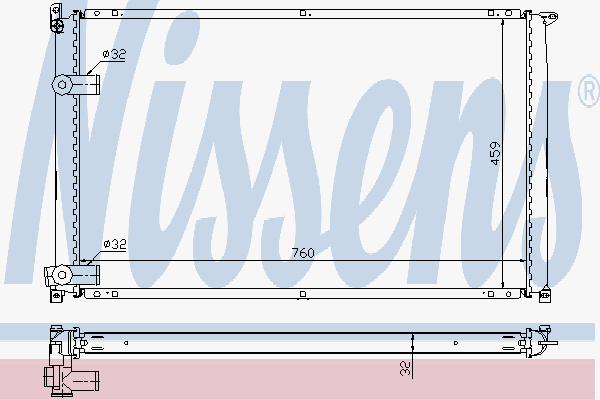 Radiator Renault Master Ii 2.5