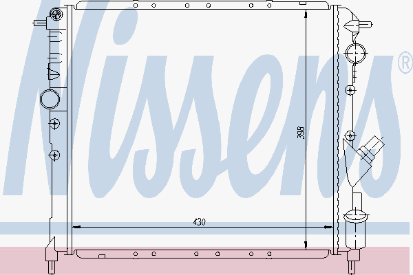 Radiator Renault Clio 16 V