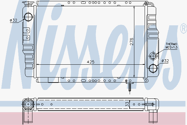 Radiator Renault R 5 Tl/Gtl