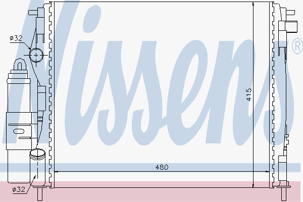 Radiator Renault Clio Multi-Ex