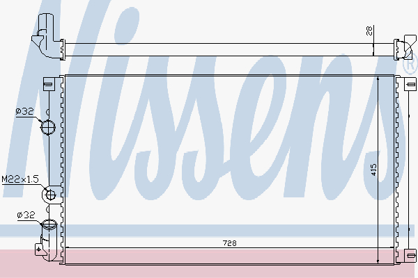 Radiator Renault Master Ii 2.8