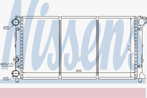 Radiator Seat Ibiza D + Ronda