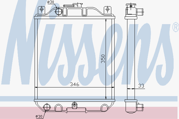 Radiator Suzuki Swift 1,6