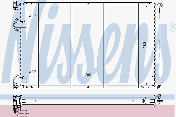Radiator Renault Master Ii 2,5
