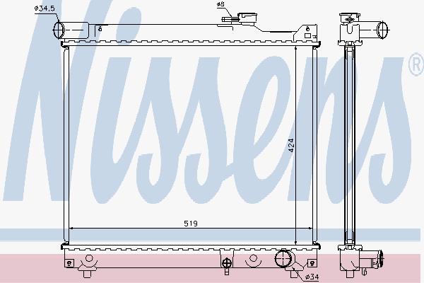 Radiator Suzuki Vitara 2.0 Td